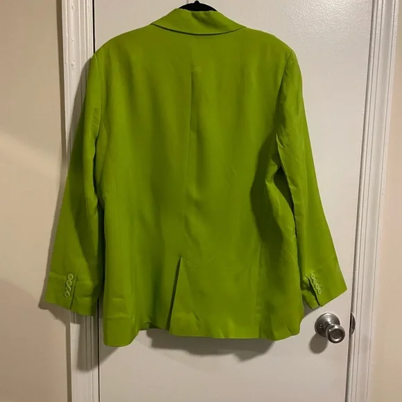 NWT Zara Lime Green Blazer - Picture 9 of 11
